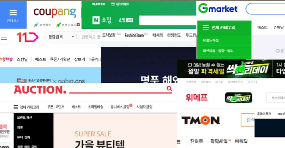 Top Ecommerce Websites in South Korea