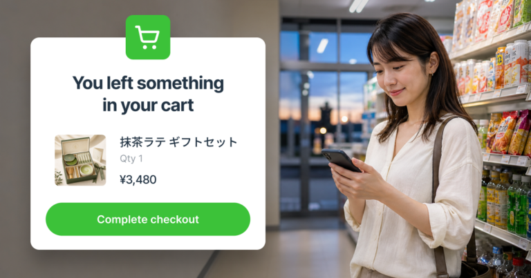 Cart abandonment Japan